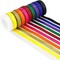 Rainbow Ribbon Set Solid Color Assortment 10 Colors Double Faced Satin Ribbon for Gift Wrapping Double Sided Christmas Ribbon Party Decorations, 3/8" X 5 Yard Each Total 50 Yds Per Package